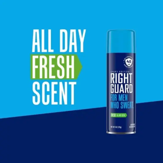 Right Guard Sport Spray Antiperspirant & Deodorant - Fresh Scent - 6oz/2pk image {6}