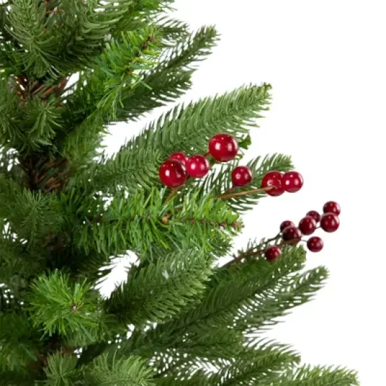 Northlight Real Touch&trade;️ Potted Sarasota Pine Artificial Mini Christmas Tree - 24" - Unlit image {2}