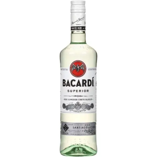Bacardi Superior Gluten Free White Rum - 750ml Bottle image {7}