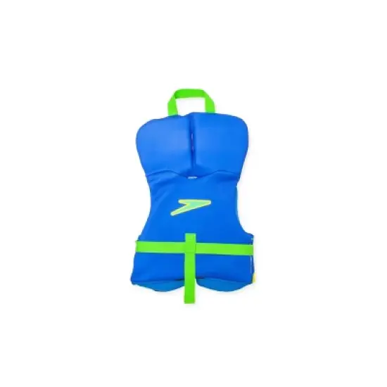 Speedo Infant Life Vest - Green/Blue/Yellow: Zipper & Buckle Closure, 33 lbs and Under image {1}