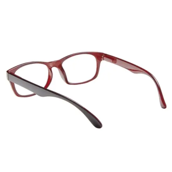 ICU Eyewear Wink Glendale Black/Red Reading Glasses image {4}