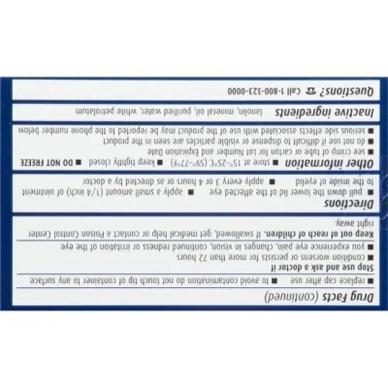 Bausch + Lomb Muro 128 Twin Pack Ointment 0.125 oz - 2 Tubes image {4}