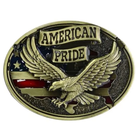 CTM Soaring Eagle American Pride Belt Buckle image {3}