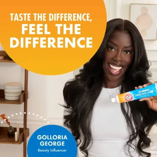 ARM & HAMMER PeroxiCare Gum Health Anticavity Flouride Toothpaste - 6oz/2ct image {2}