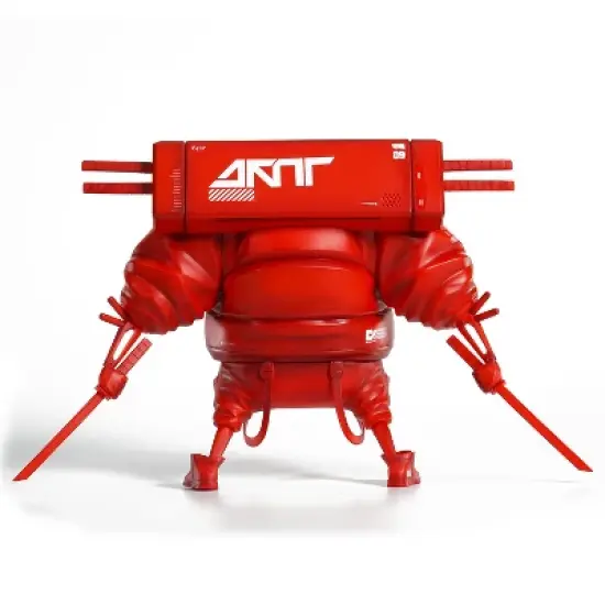 PureArts Master 9 Eyes Daytoner 1/12 Scale Vinyl Figure Collectible - Red image {4}