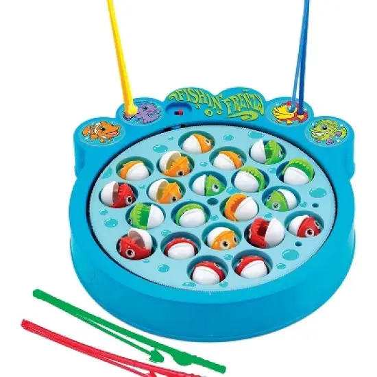 Schylling Fishin' Frenzy: The Super Spinning Catch & Release Fishing Game, Ages 4 and Up image {1}