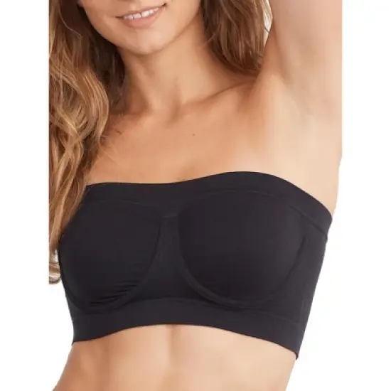 Reveal Women's Low-Key Seamless Bandeau Bra - B30338 image {3}