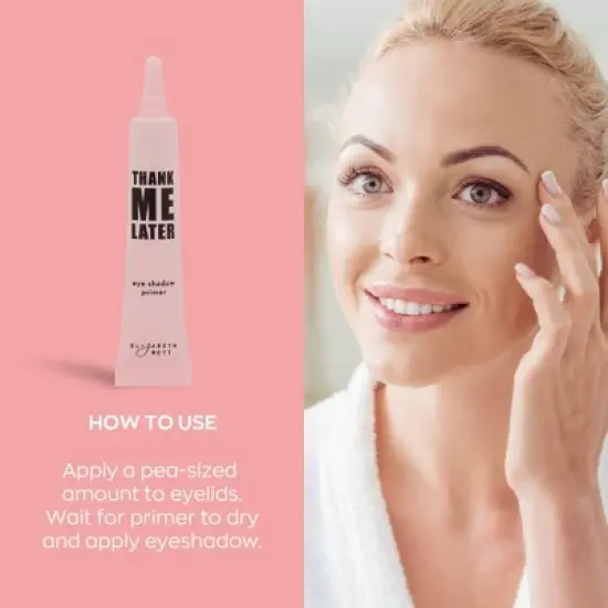 Elizabeth Mott Thank Me Later Eye Primer &ndash; Long-Lasting, Matte Eyeshadow Base for Oily Lids & Crease-Free Wear &ndash; Smudge-Proof & Lightweight, 10g image {5}
