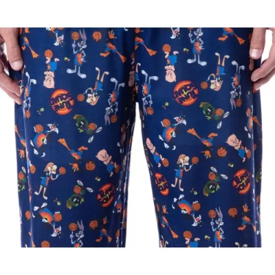 Looney Tunes Mens' Space Jam Movie Bugs Bunny Sleep Pajama Set Multicolored image {2}