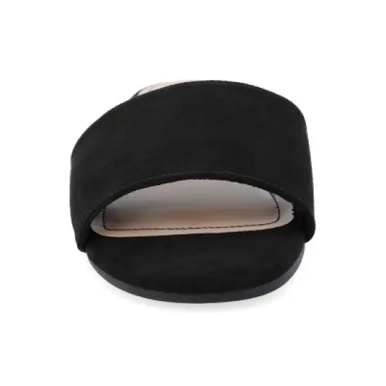 Journee Collection Womens Kolinna Tru Comfort Foam Slip On Slide Flat Sandals image {5}