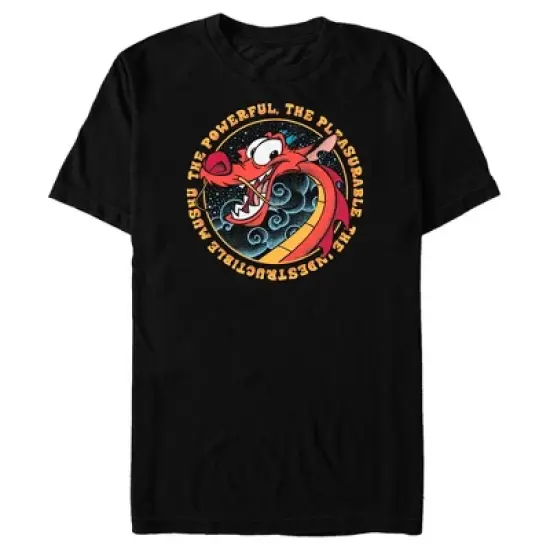 Men's Mulan Mushu Indestructible Powerful Description T-Shirt image {2}