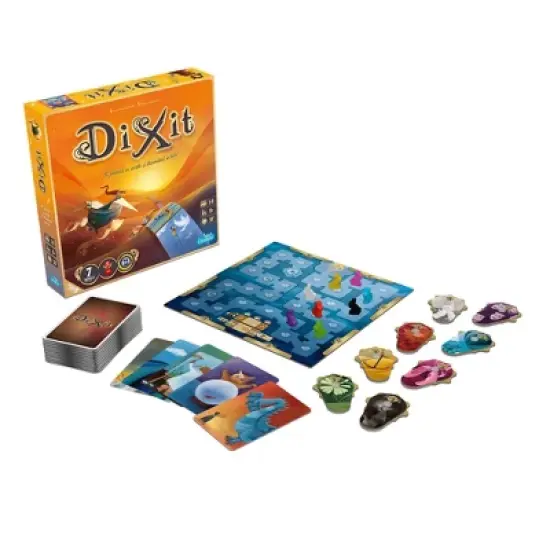 Dixit Game: Asmodee Creative Board, 30-Minute, 3-8 Players, Includes Cards & Tokens image {4}