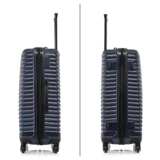 DUKAP Adly Lightweight Hardside Checked Spinner Luggage Set 3pc image {6}