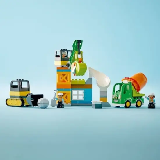 LEGO DUPLO Town Construction Site Set with Toy Crane 10990 image {5}