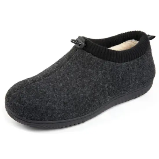 RockDove Men's Ethan Elastic Collar Bootie Slipper image {5}