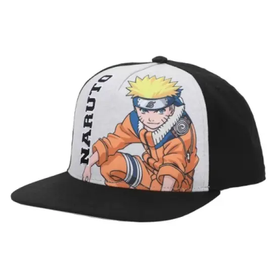 Naruto Sublimated Front Panel with Embroidered Text Baseball Cap image {1}
