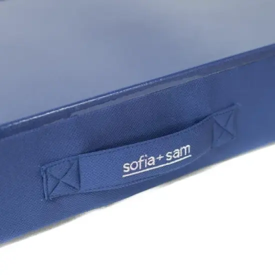 Sofia + Sam All Purpose Lap Desk Bed Table with Memory Foam - Blue image {2}