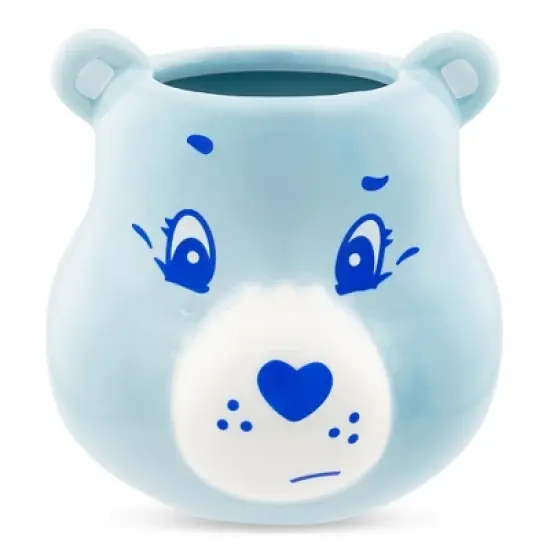 Silver Buffalo Care Bears Grumpy Bear Sculpted Ceramic Mini Mug | Holds 2.5 Ounces image {9}