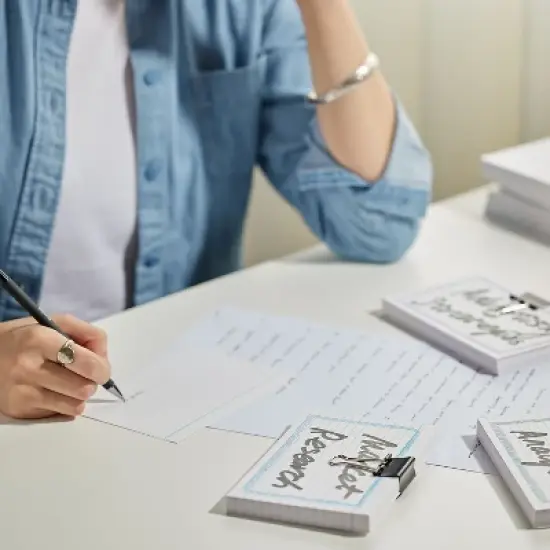 Staples 4" x 6" Line Ruled White Index Cards 500/Pack (50989) 233510 image {4}