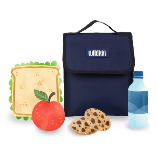 Wildkin Solid Kids Lunch Bag - Unisex image {1}