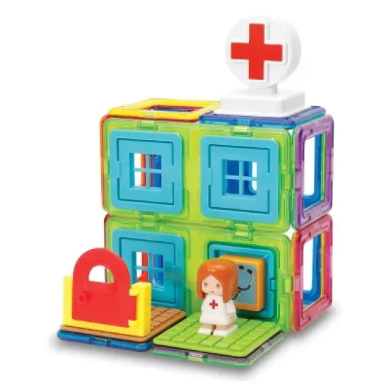 Magformers Mag Buddies Hospital Set image {1}