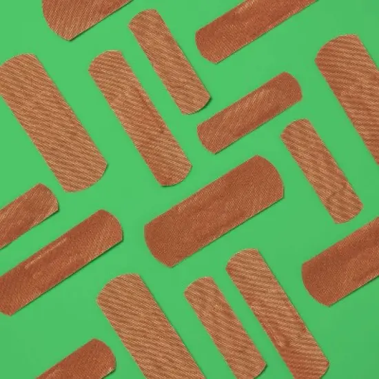 Skin Tone Assorted Size Flexible Bandages - Light Brown - 30ct - up&up&trade; image {1}