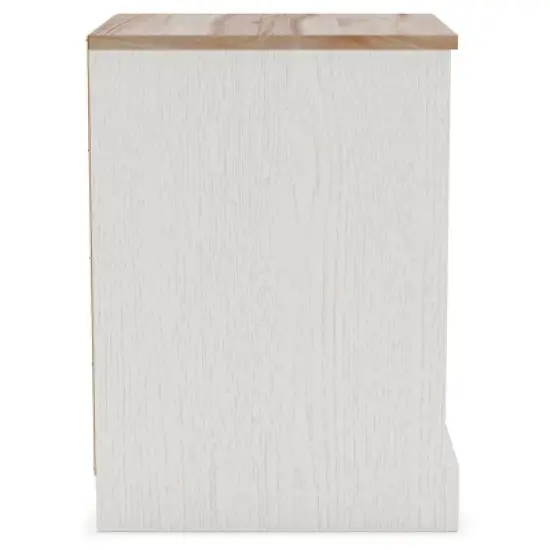 Vaibryn 1 Drawer Nightstand White - Signature Design by Ashley image {14}
