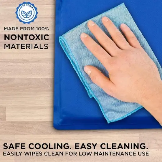Arf Pets Dog Cooling Mat, Self Cooling Pet Bed - 12" x 16" Cold Pad image {3}