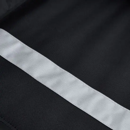 YUHAO 2PCS Outdoor Storage Pockets Lightweight Oversized Directors Chair，Padded Folding Outdoor Chair for Camping Picnics Fishing，Black+Grey image {13}