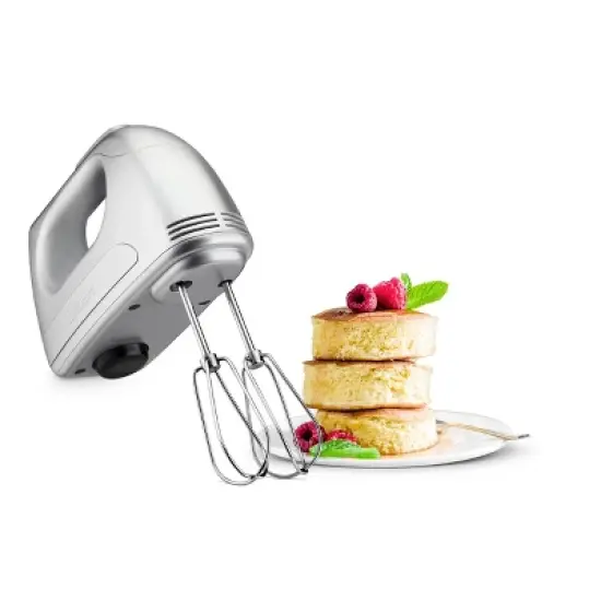 Cuisinart 7-Speed Power Advantage Hand Mixer with Storage Case - HM-7BCS: 200W, Brushed Chrome, Kitchen Hand Mixers image {2}
