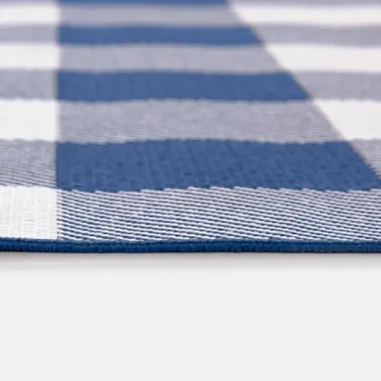 Buffalo Plaid Outdoor Rug - Threshold image {3}