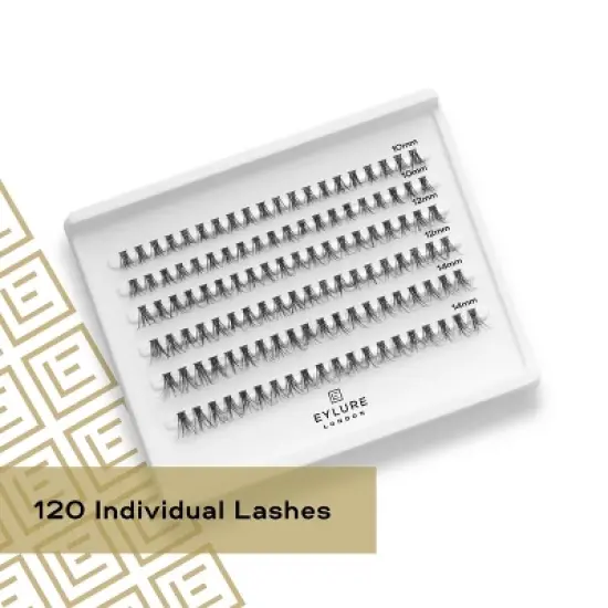 Eylure Luxe 3D Individuals False Eyelashes - 120ct image {1}