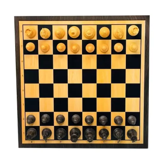 AreYouGame.com Chess Board Game: Creative Thinking Strategy for Two Players, Includes Game Pieces & Board image {4}