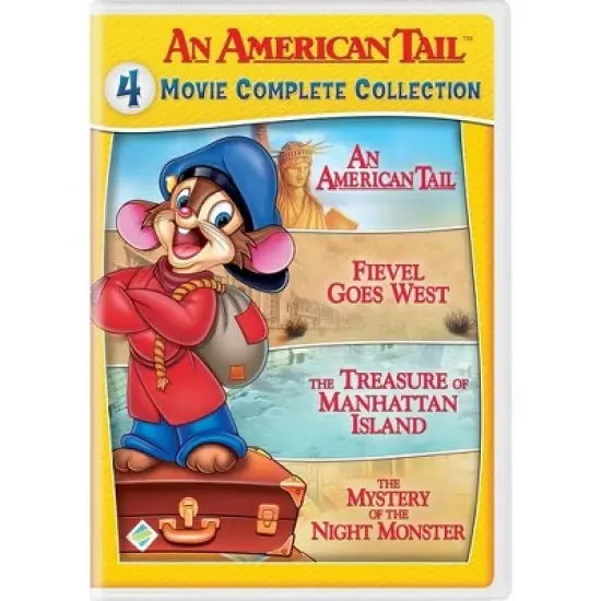 An American Tail: 4 Movie Complete Collection (DVD) image {1}