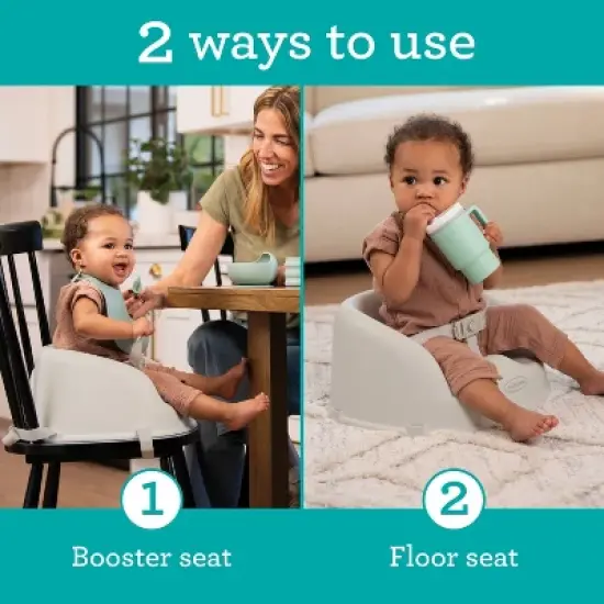 Infantino Simply Modern Booster Seat - Beige image {2}
