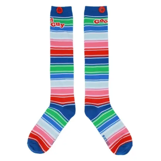Adult Women's Chucky Knee-High Socks-OSFA image {1}