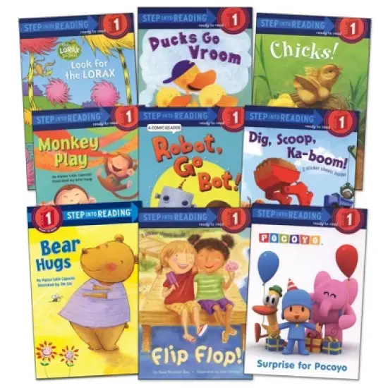 Kaplan Early Learning Step Into Reading Book Set - Level 1 - Set of 9 image {8}