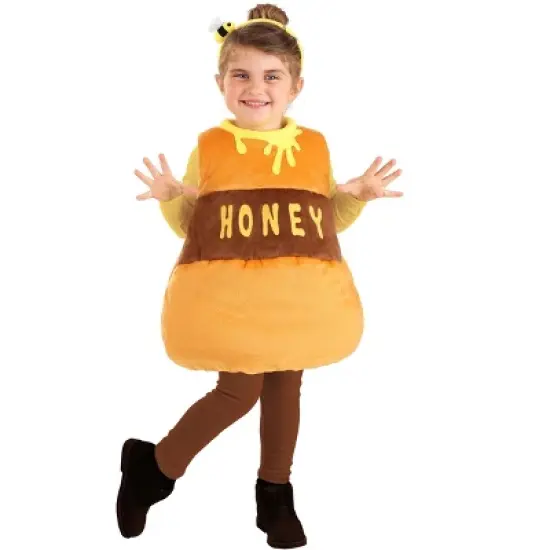 HalloweenCostumes.com Infant Honey Pot Halloween Costume image {6}