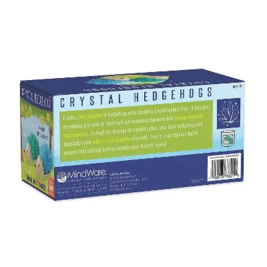 MindWare Crystal Creations Hedgehogs: Cool Colors - Science and Nature - 2 Pieces image {3}