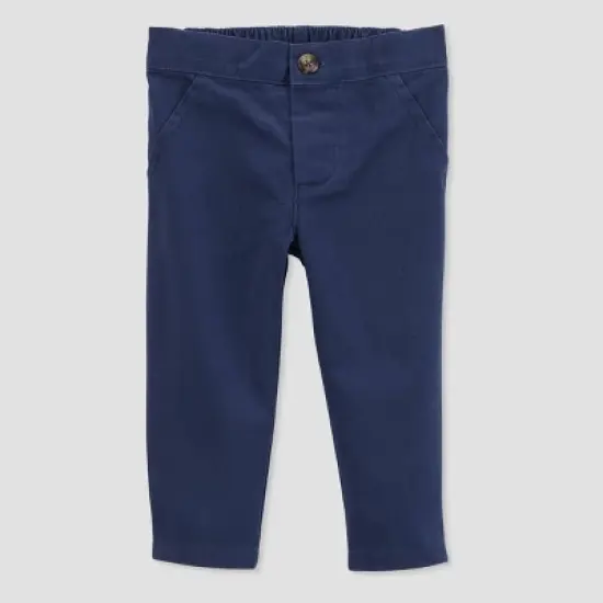 Carter's Just One You&reg;️ Baby Boys' Plaid Top & Bottom Set - Cream image {1}