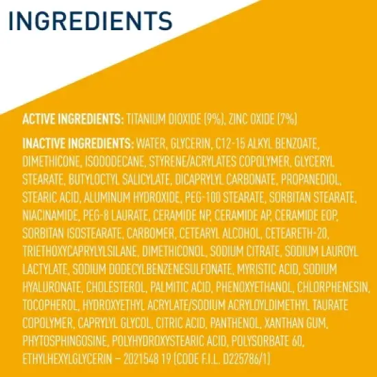 CeraVe Hydrating 100% Mineral Sunscreen for Body - SPF 50 - 5 fl oz image {3}