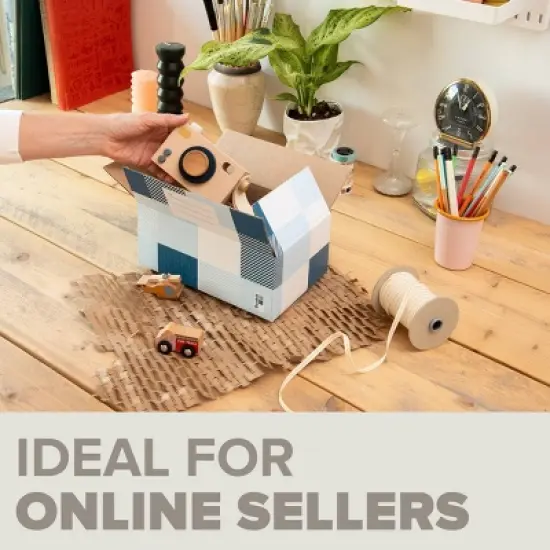 Scotch Plaid Designer Mailing Box Blue image {2}