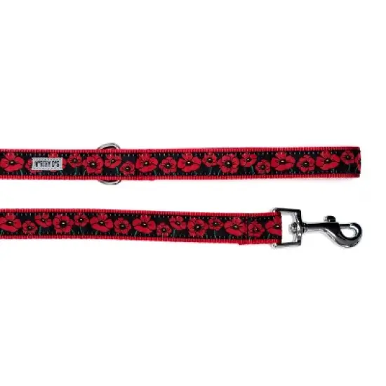 The Worthy Dog Poppies Dog Leash image {3}