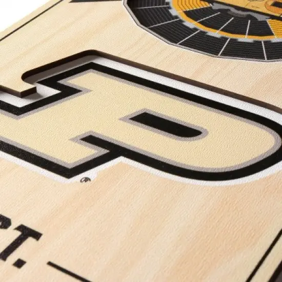 NCAA Purdue Boilermakers 6"x19" Football Stadium Banner image {3}