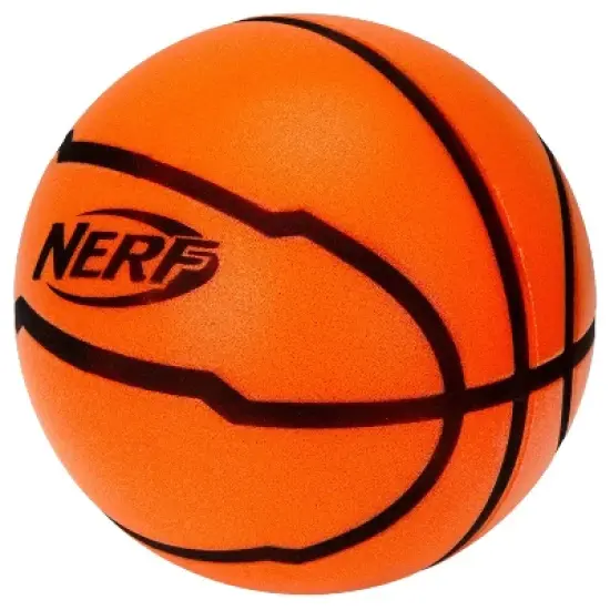 NERF Quiet Court Official Sized Basketball - Orange: Shell, Age 6+ image {3}