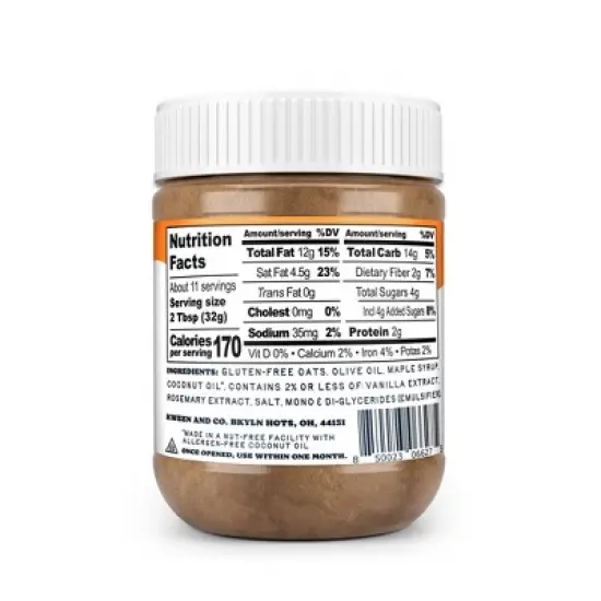 Oat Haus Vanilla Granola Butter - 12oz image {6}