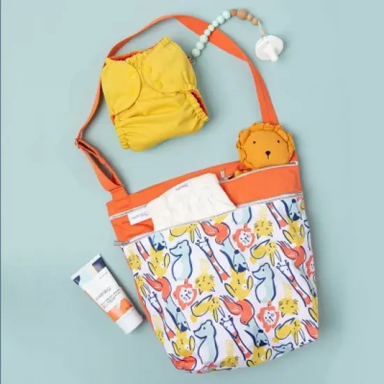 Esembly Cloth Diaper Waterproof Day Bag - (Select Pattern) image {1}