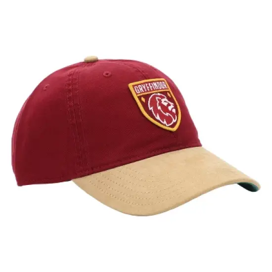Harry Potter Gryffindor Crest Men's Red Dad Hat image {3}
