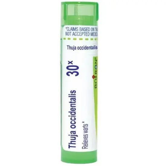 Thuja Occidentalis 30X by Boiron Homeopathic Single Medicine For First Aid  -  80 Pellet image {10}
