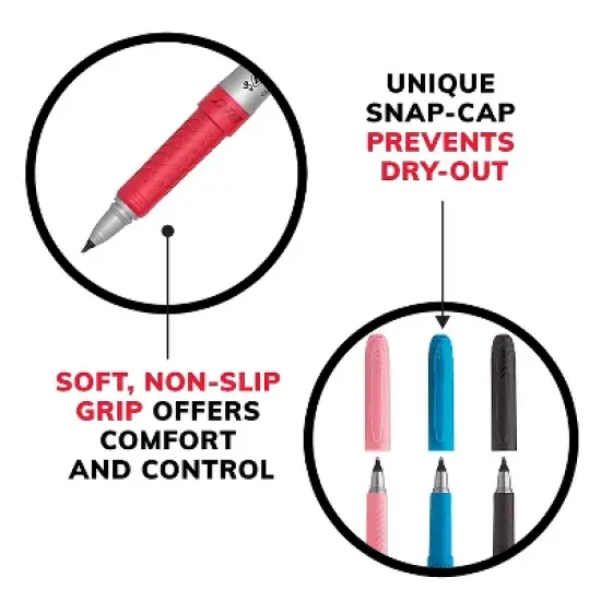 Bic Intensity Ultra Permanent Marker Extra-Fine Needle Tip Deep Sea Blue Dozen GPMU11BE image {6}